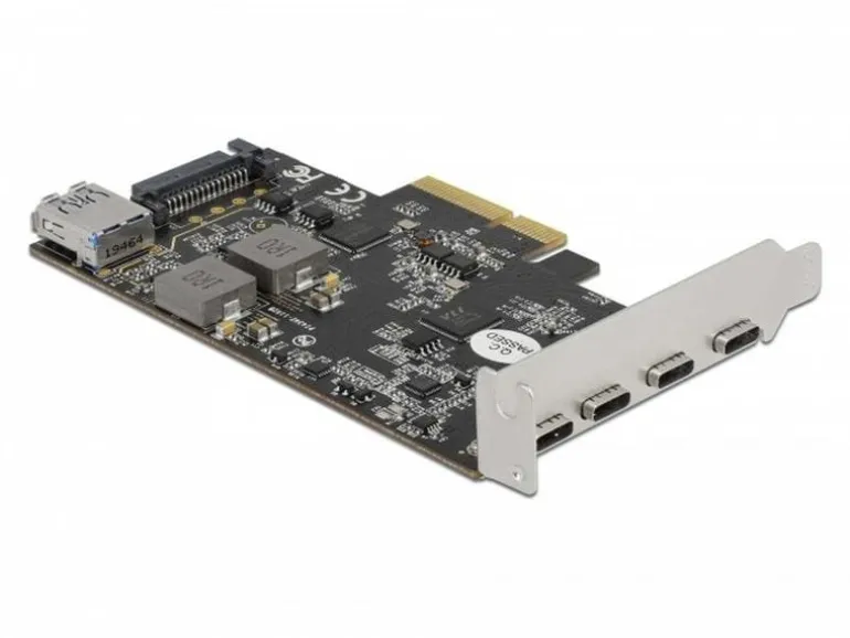Delock PCI-Express-Karte 90059 USB 3.1 Gen2 - 4x USB-C