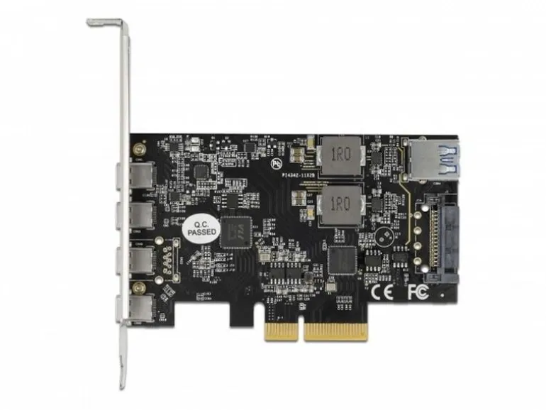 Delock PCI-Express-Karte 90059 USB 3.1 Gen2 - 4x USB-C