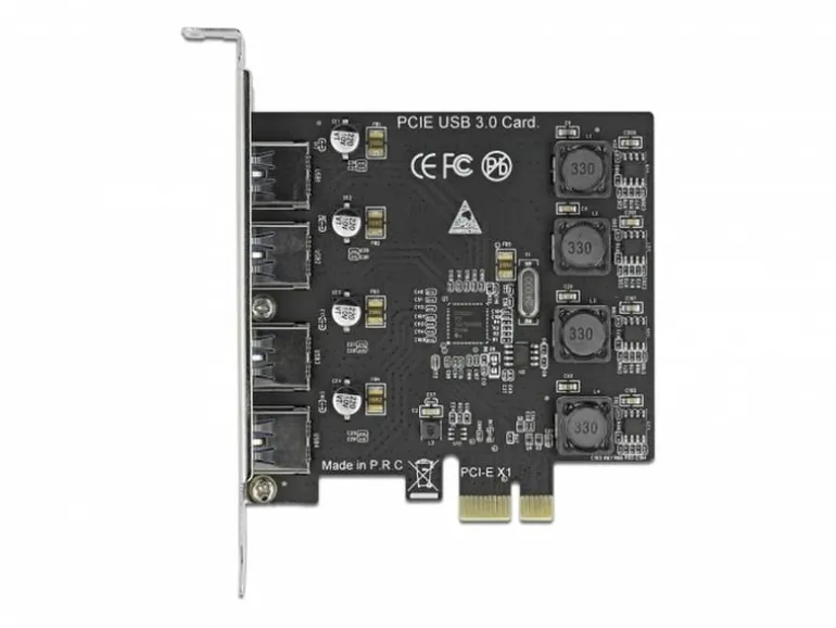 Delock PCI-Express-Karte 90509 USB 3.0 - 4x USB-A