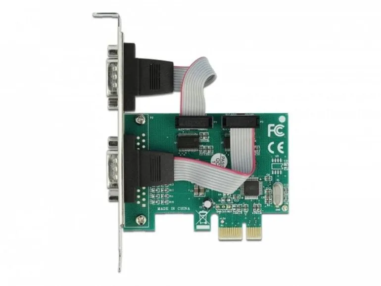 Delock PCI-Express-Karte 90007 2x Seriell / RS-232