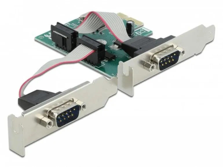 Delock PCI-Express-Karte 90007 2x Seriell / RS-232