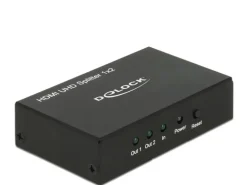 Delock 2-Port Signalsplitter HDMI – HDMI 4K/60Hz