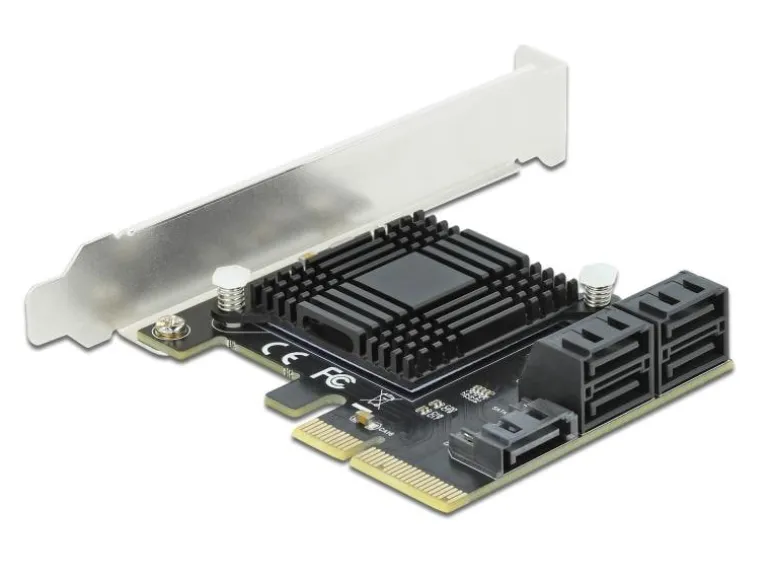 Delock SATA-Controller PCI-Ex4 - 5x SATA3 intern
