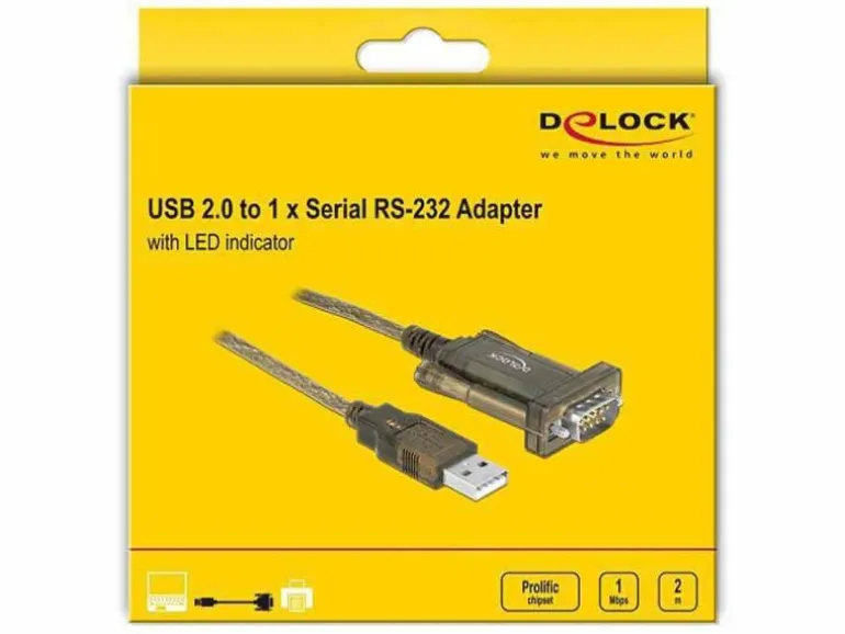 Delock Serial-Adapter 64073 USB-A - RS-232