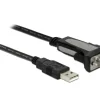 Delock Serial-Adapter USB-A zu RS-232 DB9, 3m