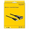 Delock Serial-Adapter USB-A zu RS-232 DB9, 4m