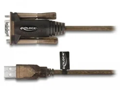 Delock Serial-Adapter 62646 USB Typ-A  zu RS-232 mit Schrauben