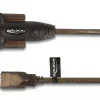 Delock Serial-Adapter 62645 USB Typ-A  zu RS-232 mit Muttern
