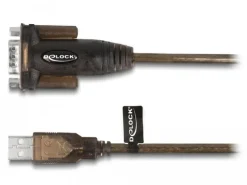Delock Serial-Adapter 62645 USB Typ-A zu RS-232 mit Muttern