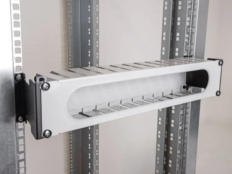 Delock Server Rack Tiefenerweiterung 2HE Schwarz