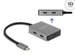 Delock USB-Hub 4 Port USB-C 10 Gbps