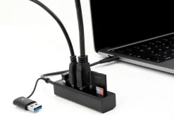 Delock USB-Hub 3.0 Typ-C + SD/MicroSD Slot
