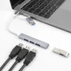 Delock USB-Hub USB – C / USB – A zu 3x USB 2.0  + 1x USB 5 Gbps