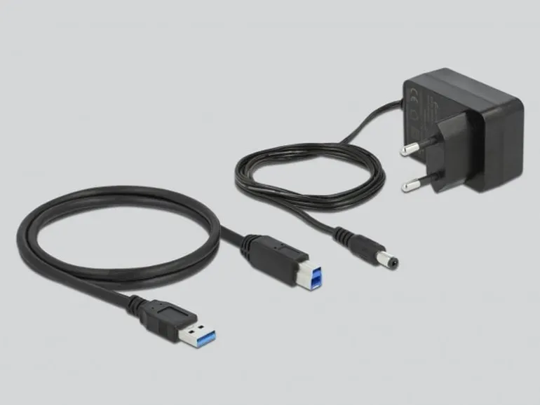 Delock USB-Hub 63262 USB 3.0 - 4x USB-A / 1x Ladeanschluss