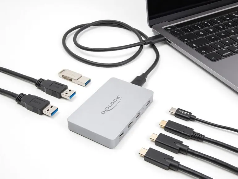 Delock USB-Hub 64279 7x Port USB Hub
