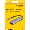 Delock USB-Hub 4x USB C 5Gbps
