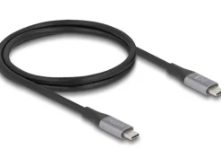 Delock USB4-Kabel 40 Gbps PD 3.1 240 W USB-C - USB-C 1 m