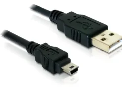Delock USB 2.0-Kabel  USB-A - Mini-USB B 1.5 m