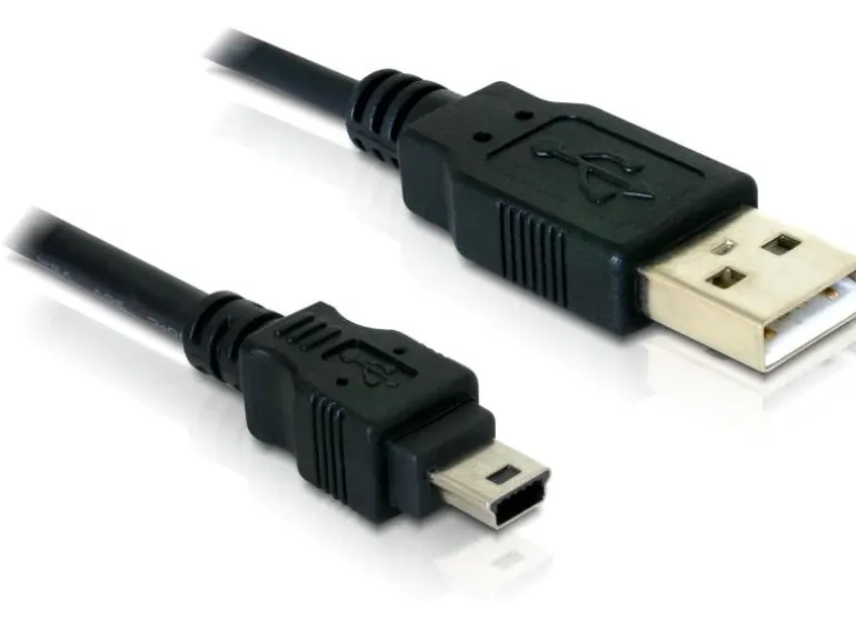 Delock USB 2.0-Kabel USB-A - Mini-USB B 1.5 m