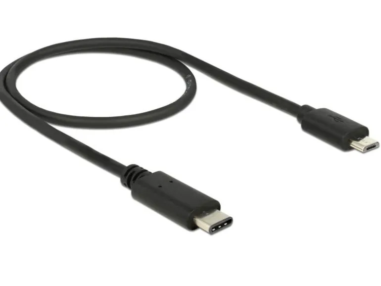 Delock USB 2.0-Kabel USB-C - Micro-USB B 0.5 m