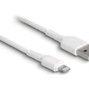 Delock USB-Ladekabel USB-A - Lightning 0.3 m, Weiss