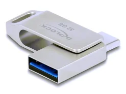 Delock USB-Stick 3.2 Gen 1 USB-C + Typ-A 32 GB