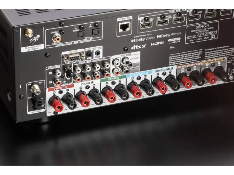 Denon AV-Receiver AVR-X2800H DAB Schwarz