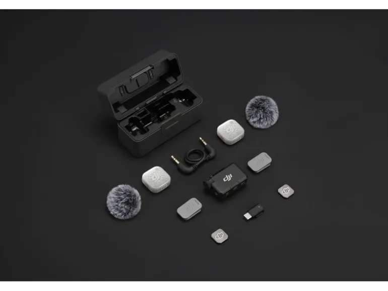 DJI Mic Mini 2S Kompakt, mit Ladeetui