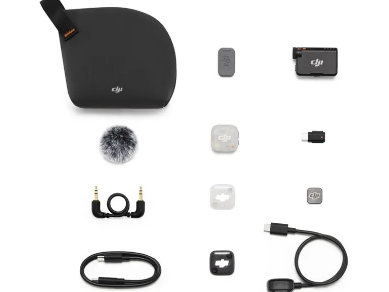 DJI Mic Mini 2S Kompakt, mit Ladeetui