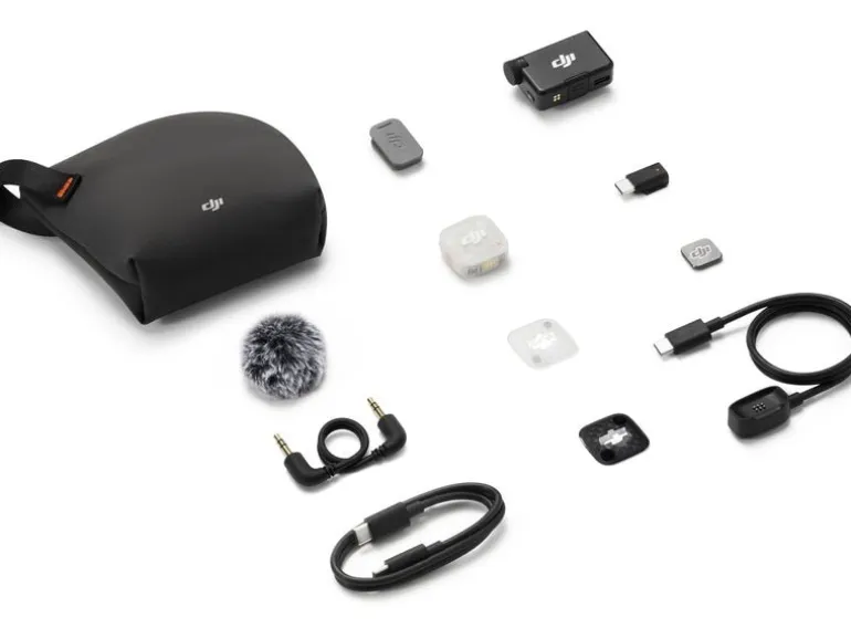 DJI Mic Mini 2S Kompakt, mit Ladeetui