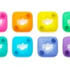 DJI Mic Mini 2S Multi-Color Front Cover Set