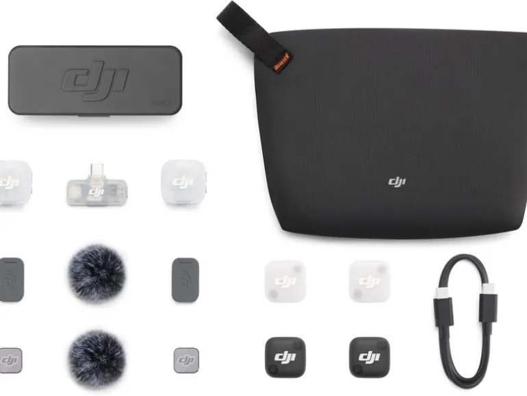 DJI Mikrofon Mic Mini 2 2 TX, 1 RX, Ladeschale