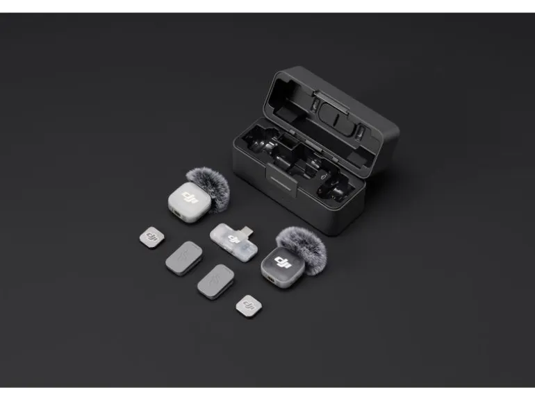 DJI Mikrofon Mic Mini 2 2 TX, 1 RX, Ladeschale