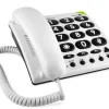 Doro Tischtelefon PhoneEasy 311c Weiss