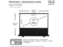 Elite Screens Mobile Leinwand ezCinema Plus 2 F107XWH2 237x133.5 cm 16:9