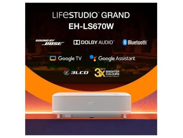 Epson Ultrakurzdistanzprojektor Lifestudio Grand EH-LS670W