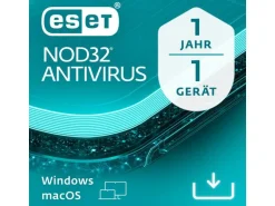 ESET NOD32 Antivirus Vollversion, 1 User, 1 Jahr