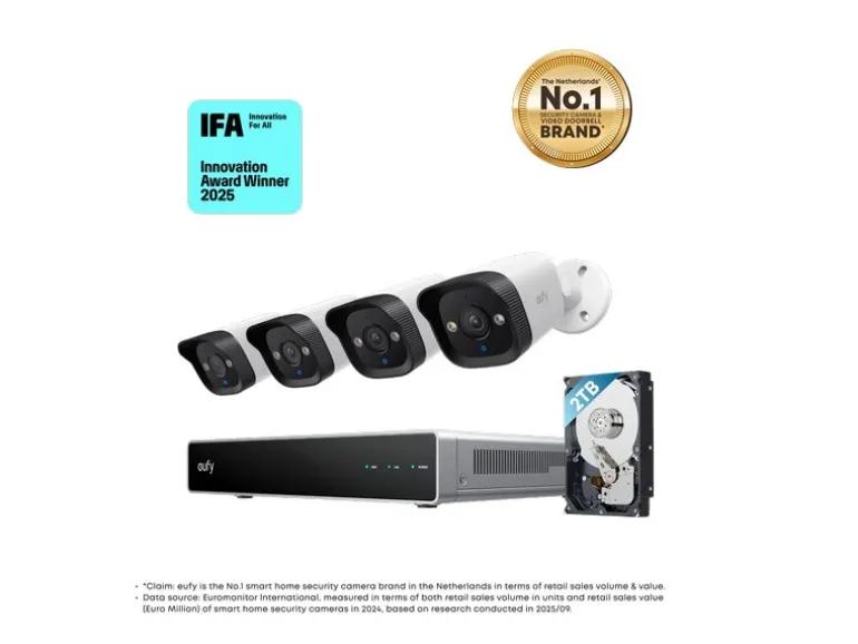 eufy E40 PoE 4K Bullet-Kamera 2 TB