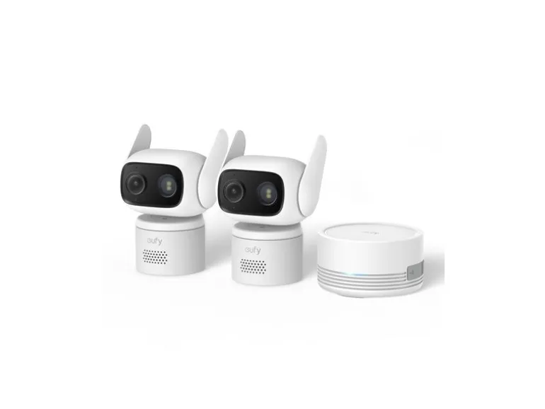 eufy Wired Cam C31 2+1 kit 2-Kamera-Set, Innen- / Aussenkamera