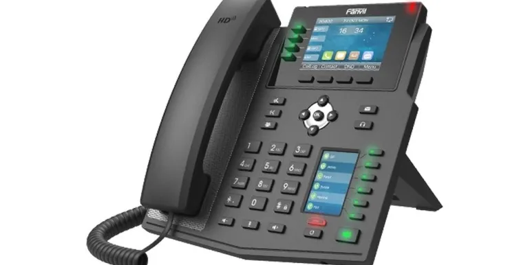 Fanvil Tischtelefon X5U V2 Schwarz
