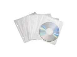 Favorit Hülle CD/DVD Clip-Tray Transparent, 10 Stück