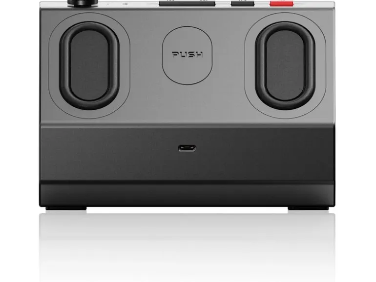 FiiO RETRO BOX mit Mikrofon, Schwarz