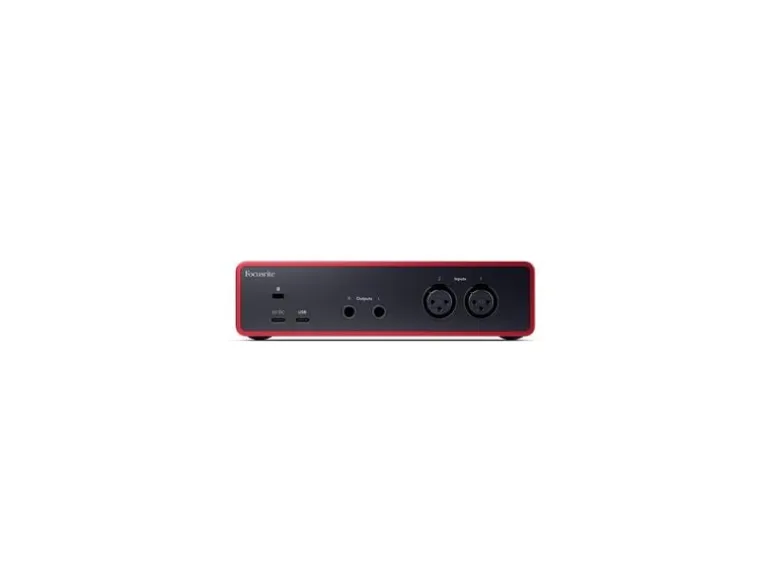 Focusrite Audio Interface Scarlett 2i2 – 4th Generation