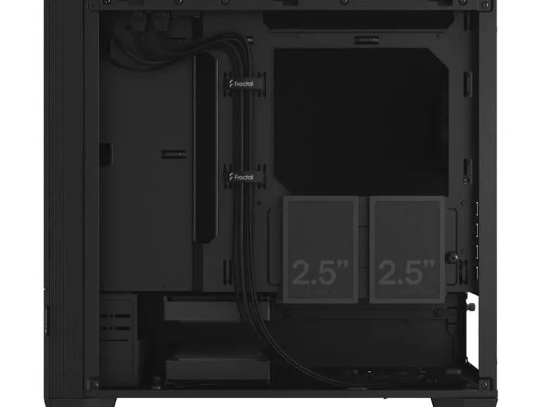 Fractal Design PC-Gehäuse Pop Mini Silent Solid Schwarz