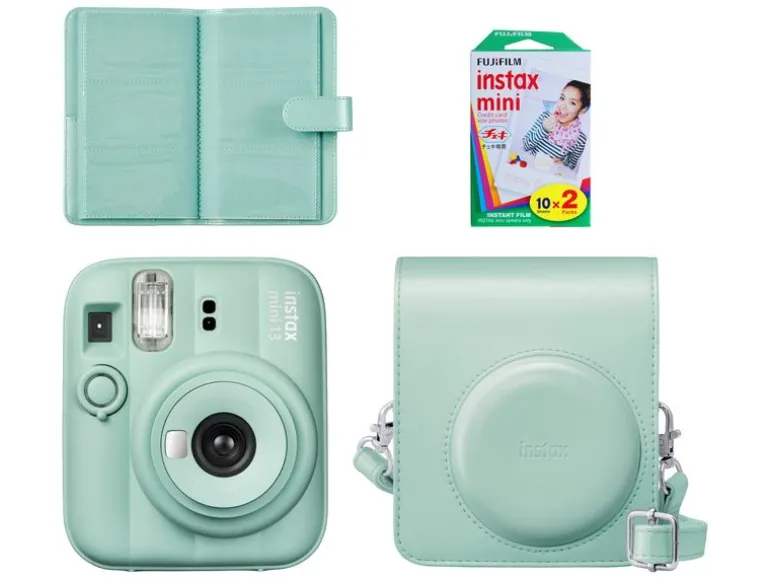 Fujifilm Fotokamera Instax Mini 13 Mega Bundle Grün