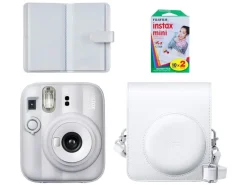 Fujifilm Fotokamera Instax Mini 13 Mega Bundle Weiss