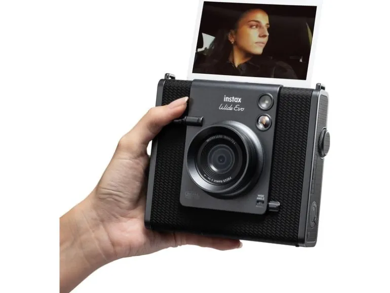 Fujifilm Fotokamera Instax Wide Evo Schwarz