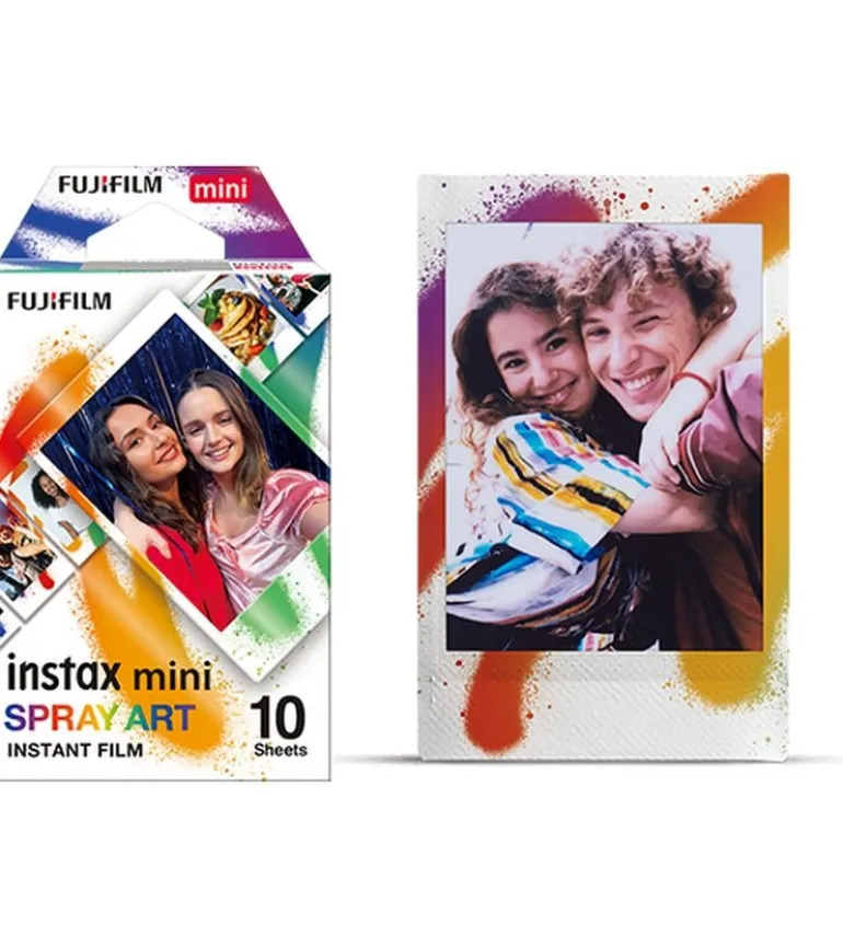 Fujifilm Instax Mini 10 Blatt Spray Art