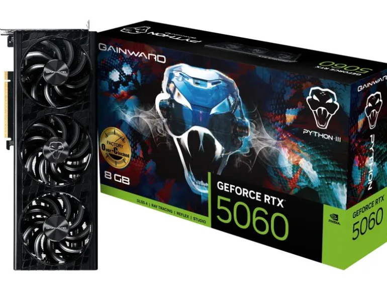 Gainward Grafikkarte GeForce RTX 5060 Python III OC