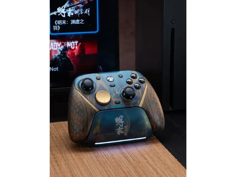 GameSir Controller G7 Pro Wuchang Blau|Gold